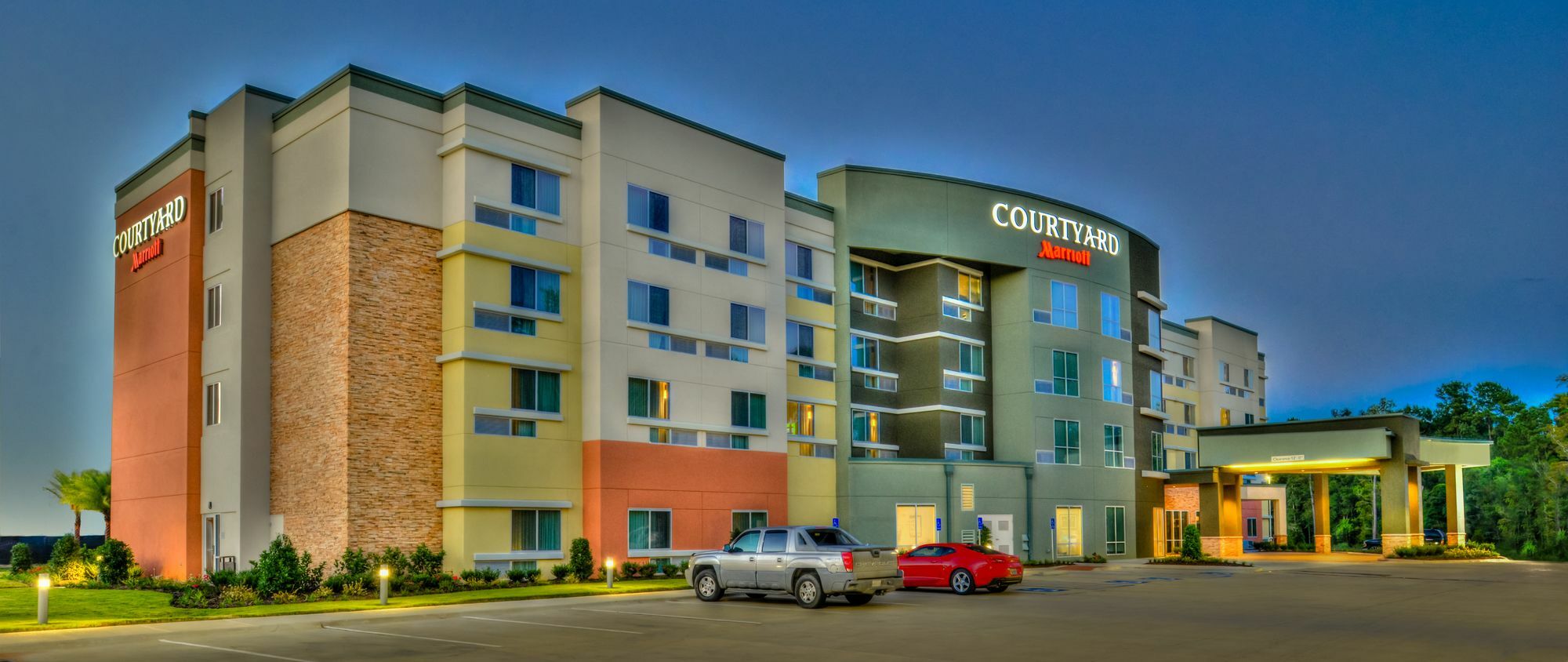 Courtyard Lake Charles Eksteriør bilde